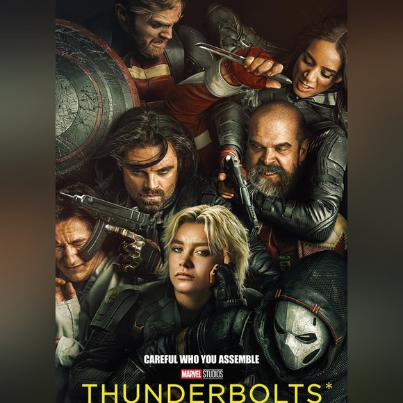 THUNDERBOLTS (2025) Original Movie Poster - 27x34,  Rolled NEW - Picture 1 of 6
